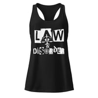 Image 1 of L&D Women’s fitted tank top (Black)