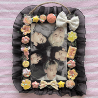 Image 1 of ⋆˚࿔ kpop boy group deco picture frame