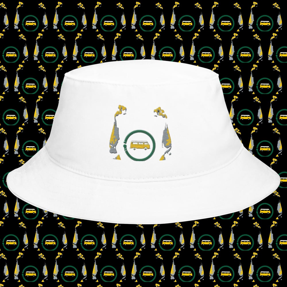 LAGOS TRAFFIC LUX COUTURE TWILL BUCKET HAT (DANFO STANCE)