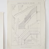 Image 5 of Planches Anciennes Theorie & Pratique De L'escalier