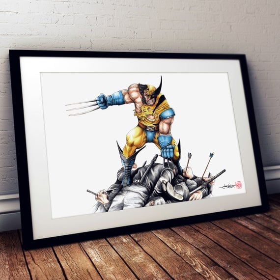 Wolverine Vs Ninjas