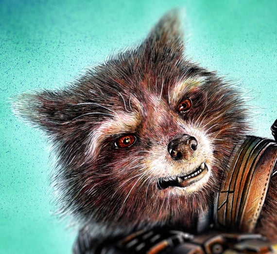 Rocket and Baby Groot 