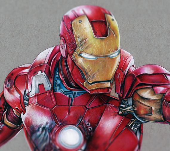 Iron Man colour | Well I've decided to show more progress fr… | Flickr