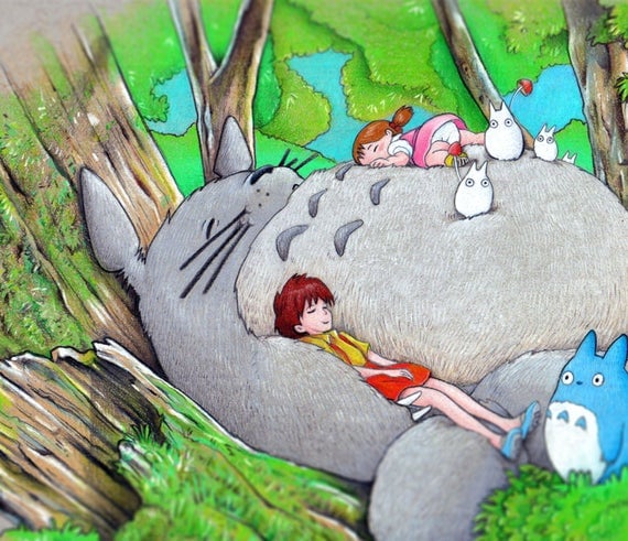 My Neighbour Totoro - Forest Scene | Art of Supershinobi My Neighbour Totoro - Forest Scene | Art of Supershinobi