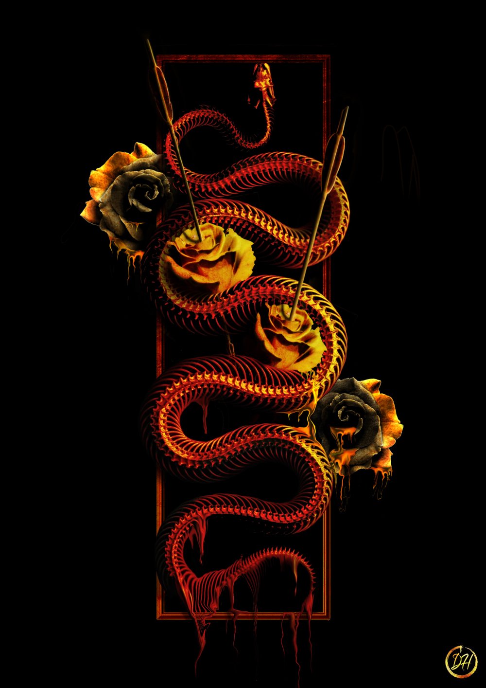 Image of Medusa’s Serpent I