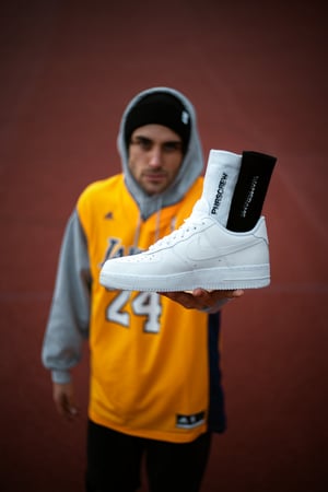 Image of PNRS x WAMS Crew Socks White