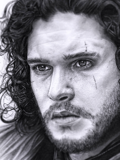 Jon Snow (Kit Harington) | Art of Supershinobi