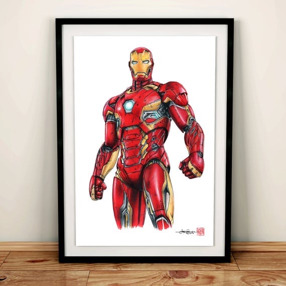 Iron Man (Mark 45) | Art of Supershinobi