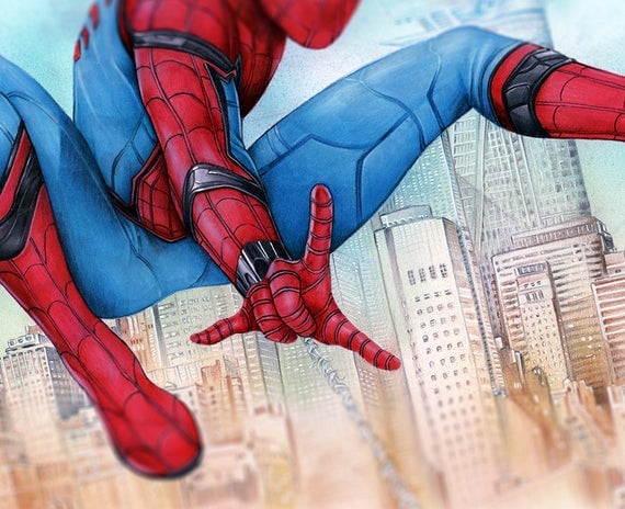 Spiderman - Homecoming by SoulStryder210 on DeviantArt | Marvel art drawings,  Spiderman art sketch, Avengers drawings