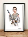 Rey (Daisy Ridley) Star Wars