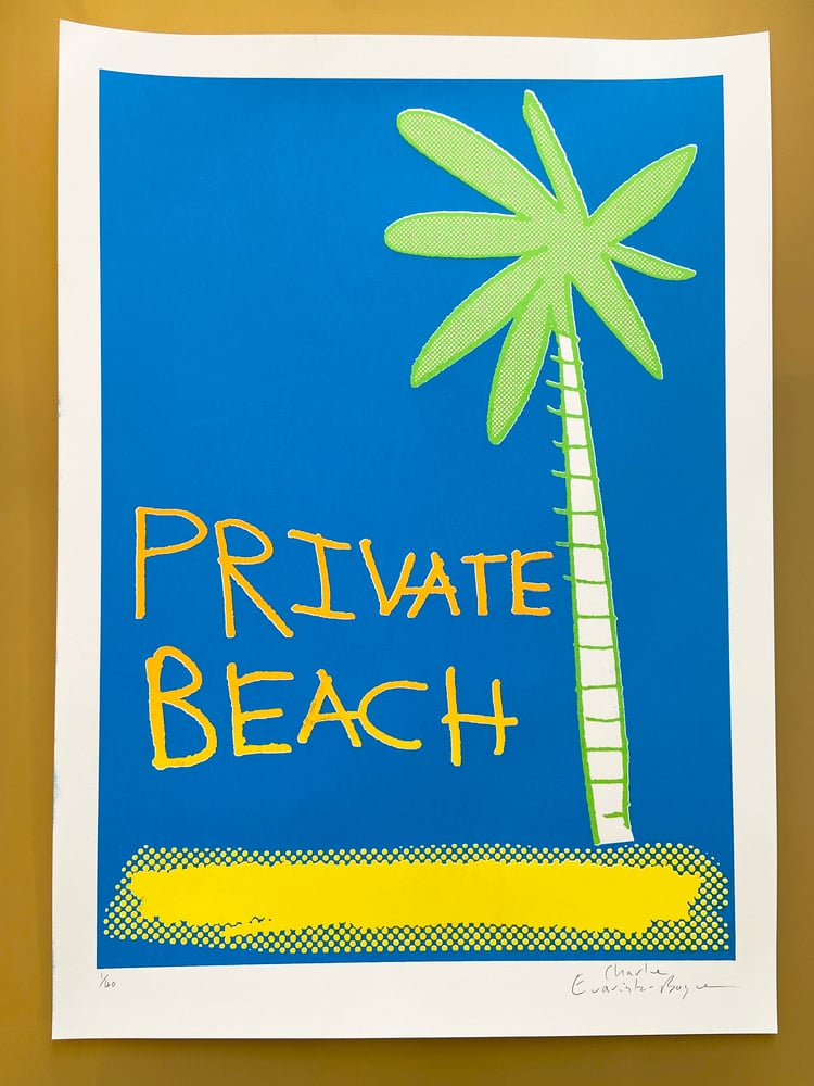 Image of New Private Beach by Charlie Evaristo-Boyce
