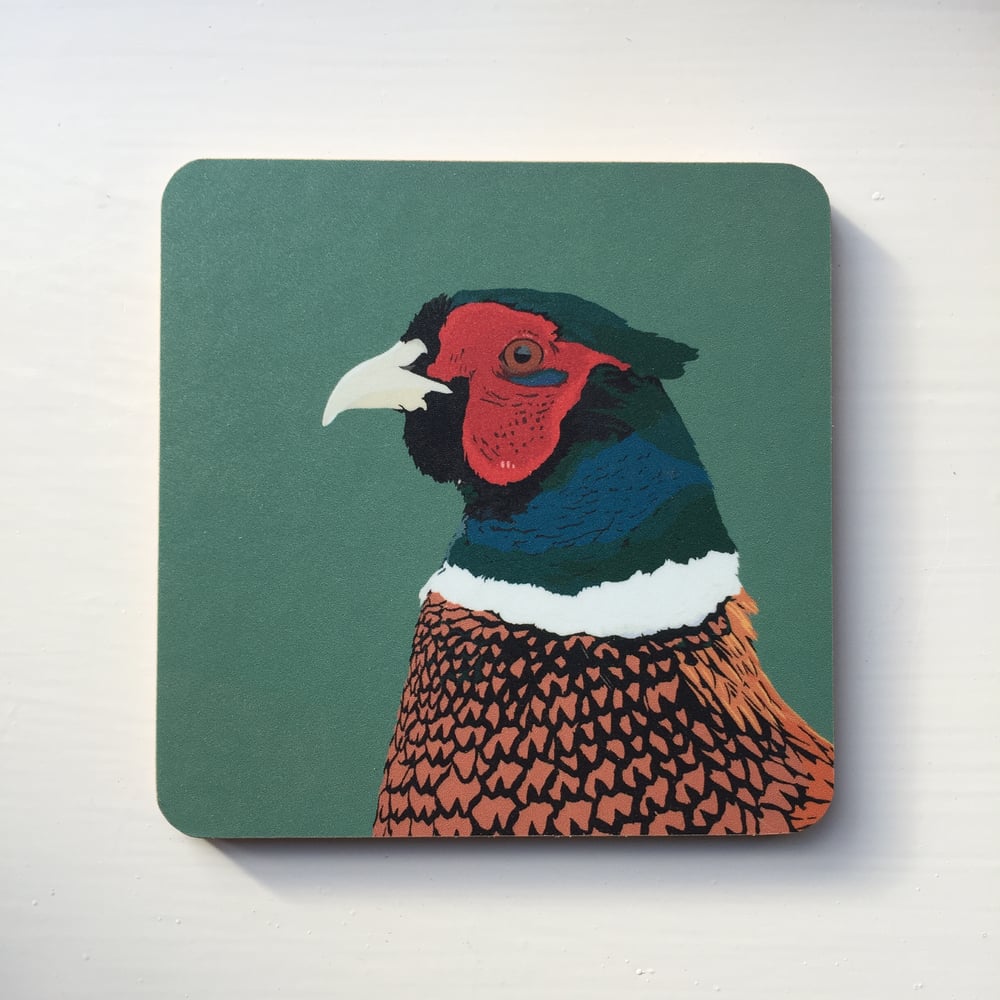 Image of Pheasant Coaster