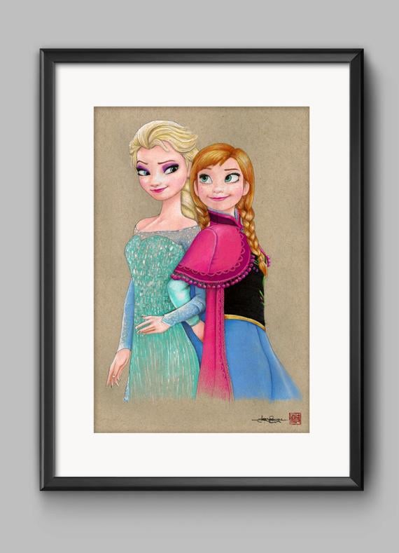  Elsa & Anna Frozen