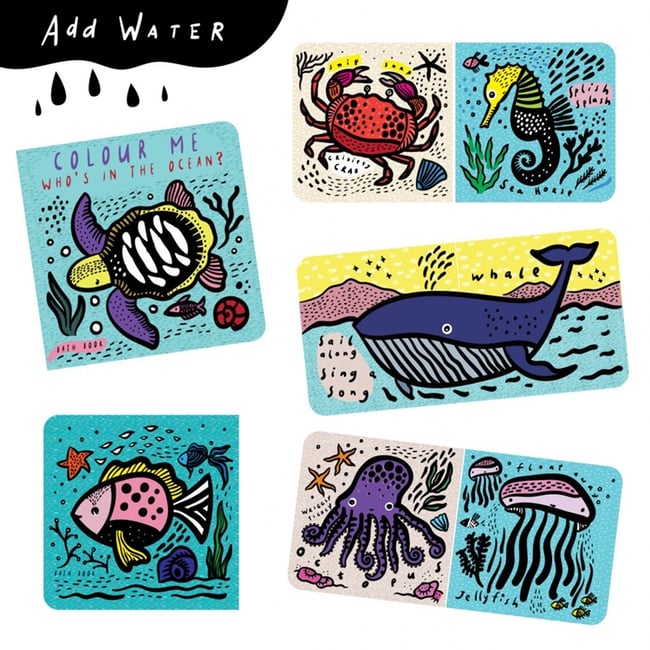 Wee Gallery Ocean Bath Book