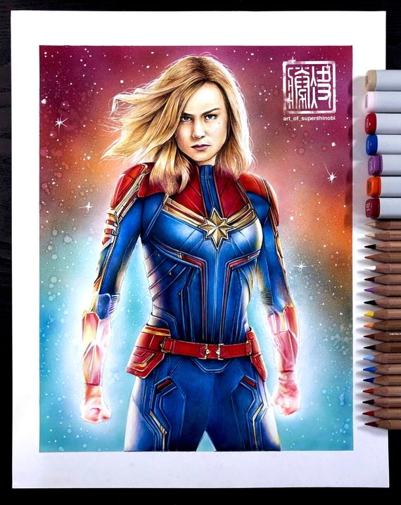 Captain Marvel (Brie Larson)