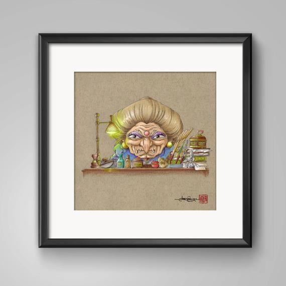  Spirited Away Triptych