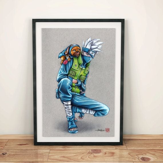 Kakashi Hatake & Pakkun