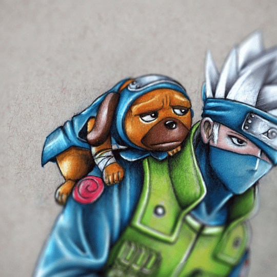 Kakashi Hatake & Pakkun