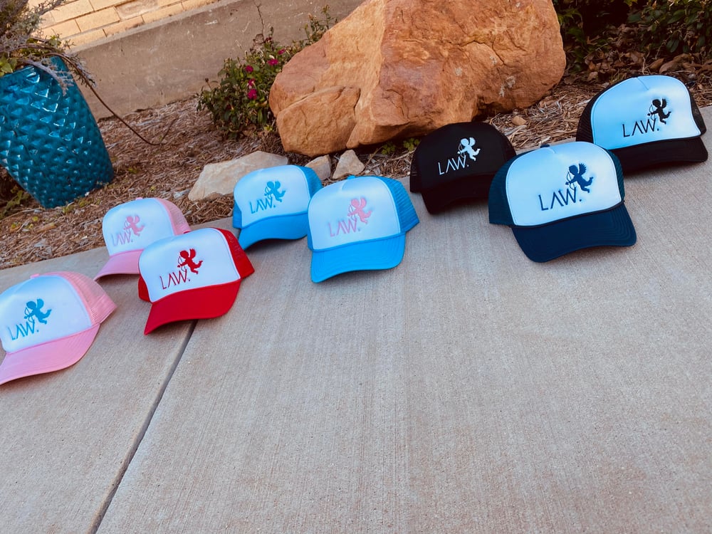 Image of LAW OF ATTRACTION TRUCKER HAT