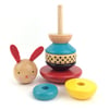 Petit Collage Wooden Bunny Stacking Toy
