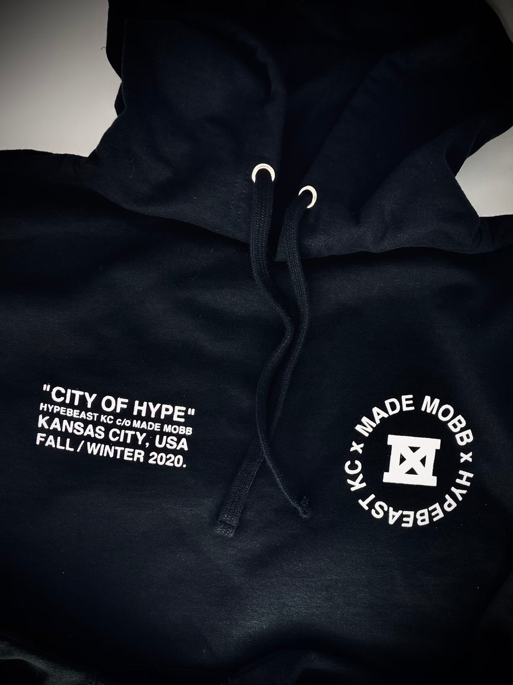 Image of HBKC x MADE MOBB "City of Hype" Hooded Sweatshirt