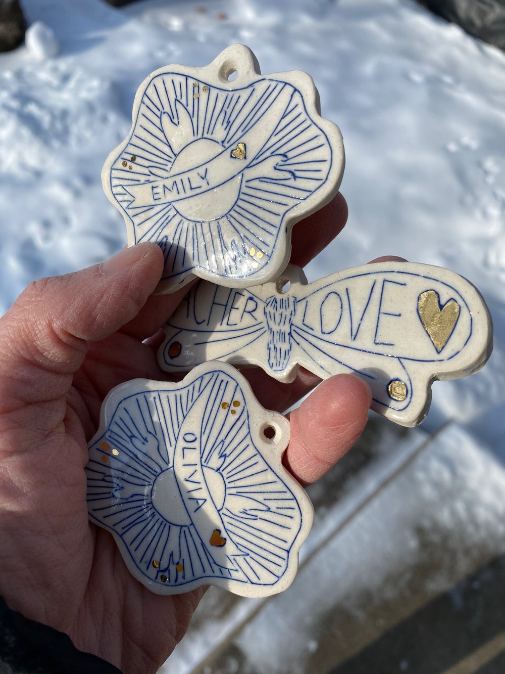 Image of Custom Inscribed Ornament Flash Sale