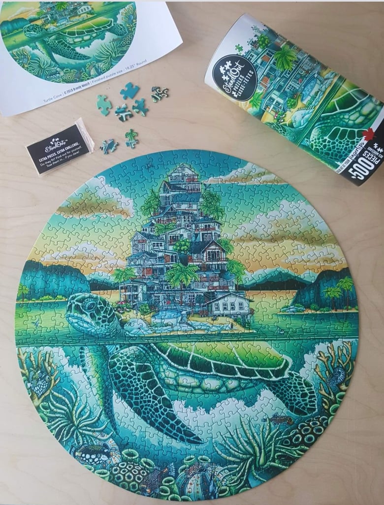 Image of Turtle Cove By Standout Puzzles.  