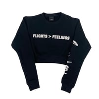 Image 3 of Flights > Feelings Women’s CropTop