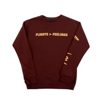 Image 5 of Flights > Feelings Crewneck Sweatshirt