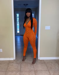 Image 1 of Orange Jumpsuit 