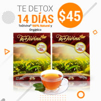 DETOX TÉ PARA DOS SEMANAS