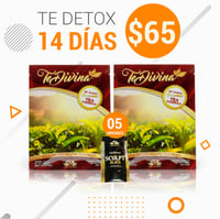 TE DETOX 14 DIAS Y CAFE QUEMA GRASA 5 DIAS