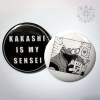 HFC “Kakashi Is My Sensei” Button Pack 