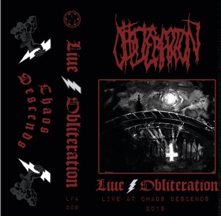 Image of LFA#009: Obliteration-Live Obliteration -Live at Chaos Descends 2019