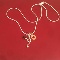 Image 3 of dopamine heart necklace