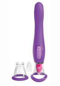 Fantasy For Her Her Ultimate Pleasure Silicone Vibrating Multi Speed USB Rechargeable Clit Stimulato