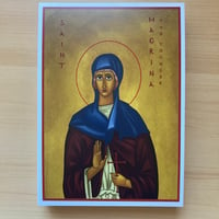 Image 2 of Saint Macrina Icon Print