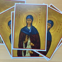 Image 4 of Saint Macrina Icon Print