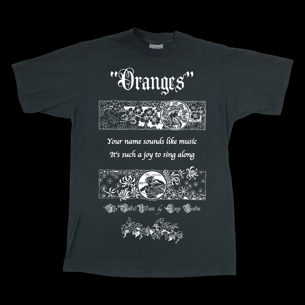 Image of "Oranges" T-Shirt Black