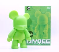 Image 1 of Qee Neon Bear Green 8" DIY GID