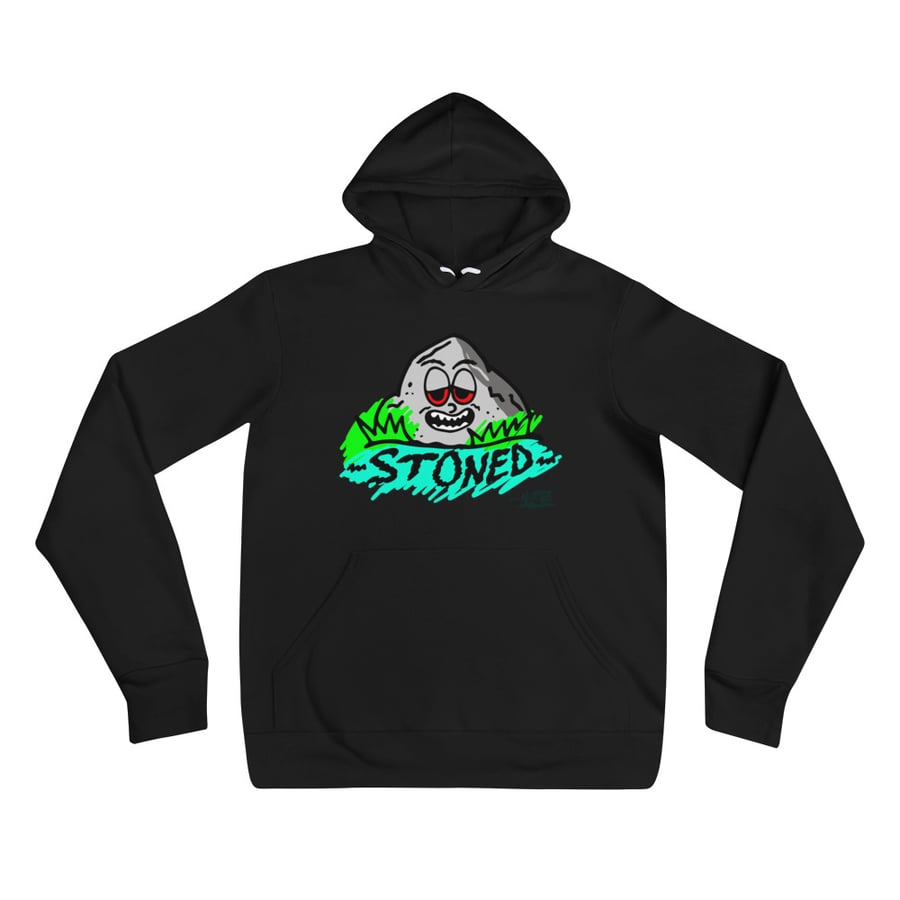 Image of Stoned Fleece Unisex hoodie