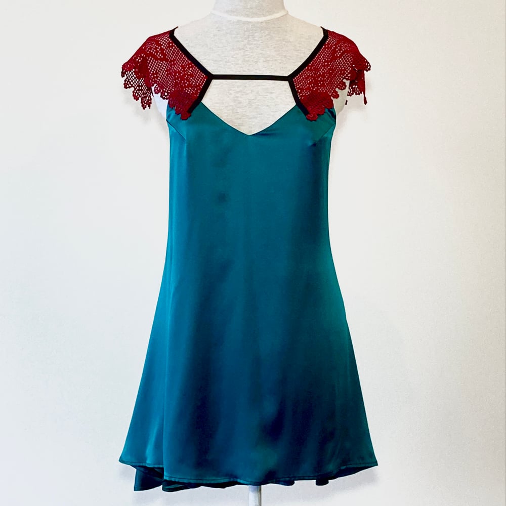 Image of Teal and Berry Emma Dress
