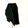 Black WOOL High Waist Suzanna Skirt
