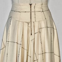 Image 4 of Pearl Noir WOOL High Waist Suzanna Skirt