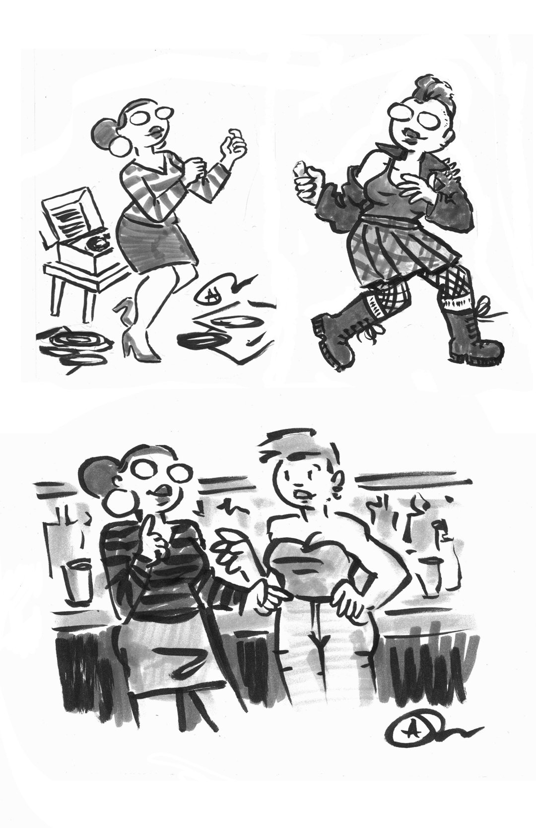 Image of Uncommon Val: Meeting Comics Art Zine