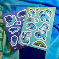 Image 1 of MASCOT STICKER SHEETS