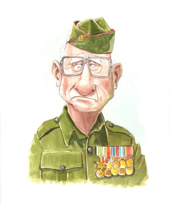 Image of Veteran (6x9)