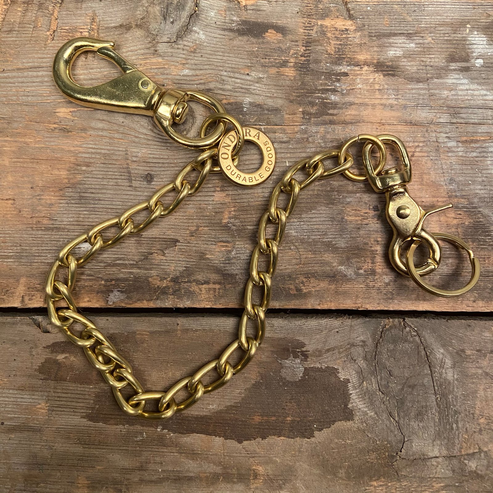 ONDURA WALLET CHAIN BRASS Harry Damson