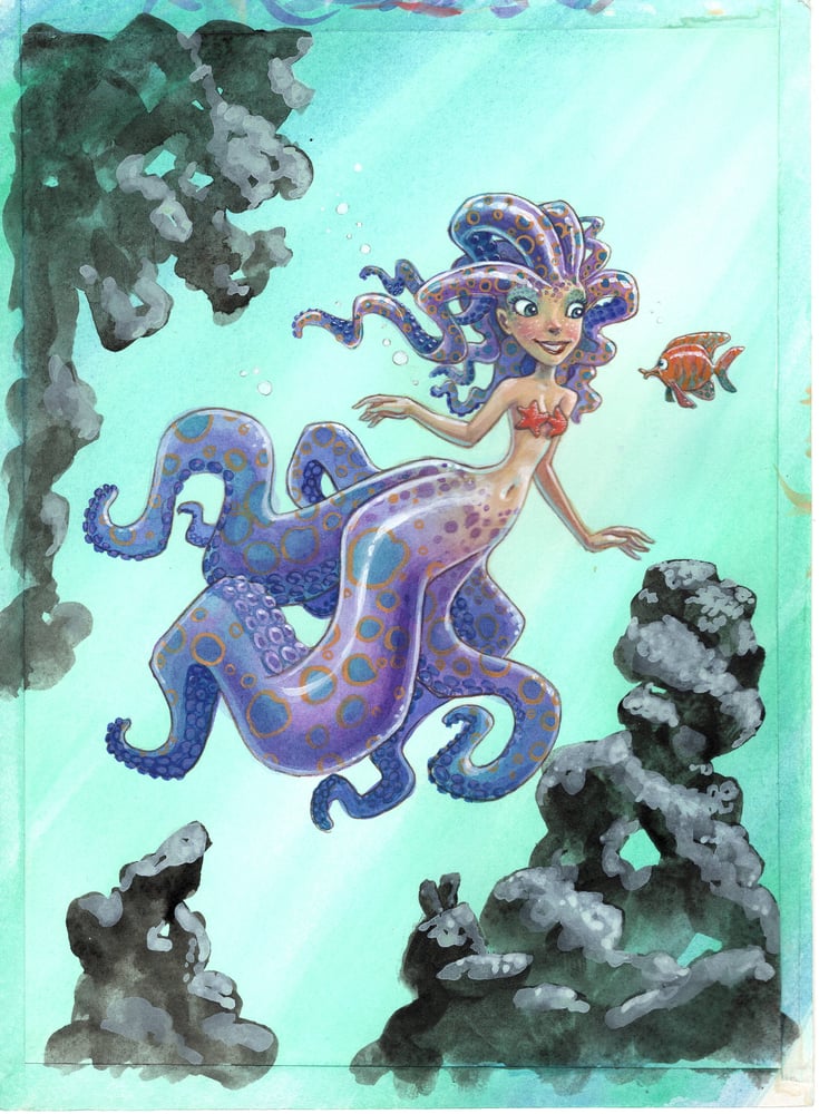 Image of Mermaid (8.5x11.5)