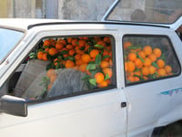 La voiture aux oranges - Syracuse 